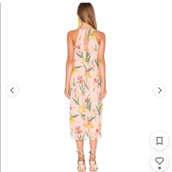 Privacy Please x REVOLVE Floral Lehunt Maxi Dress in Ballet Size Large - Picture 2 of 16